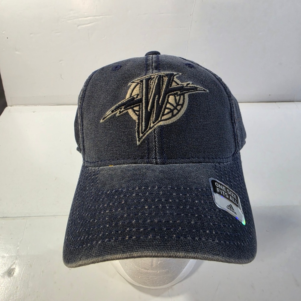 Adidas Golden State Warriors NBA Slouch Flex Hat Navy Blue Camo G27Z OSFA